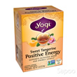 スウィートタンジェリン・ポジティブエナジーティー(YOGI TEA) 16ティーバッグ