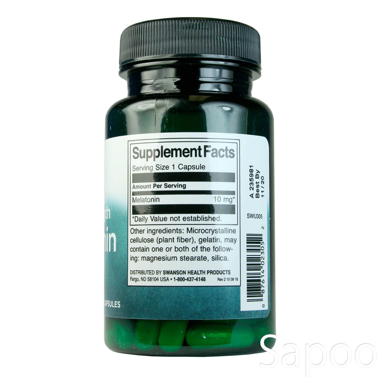トリプルストレングス・メラトニン 10mg 60カプセル