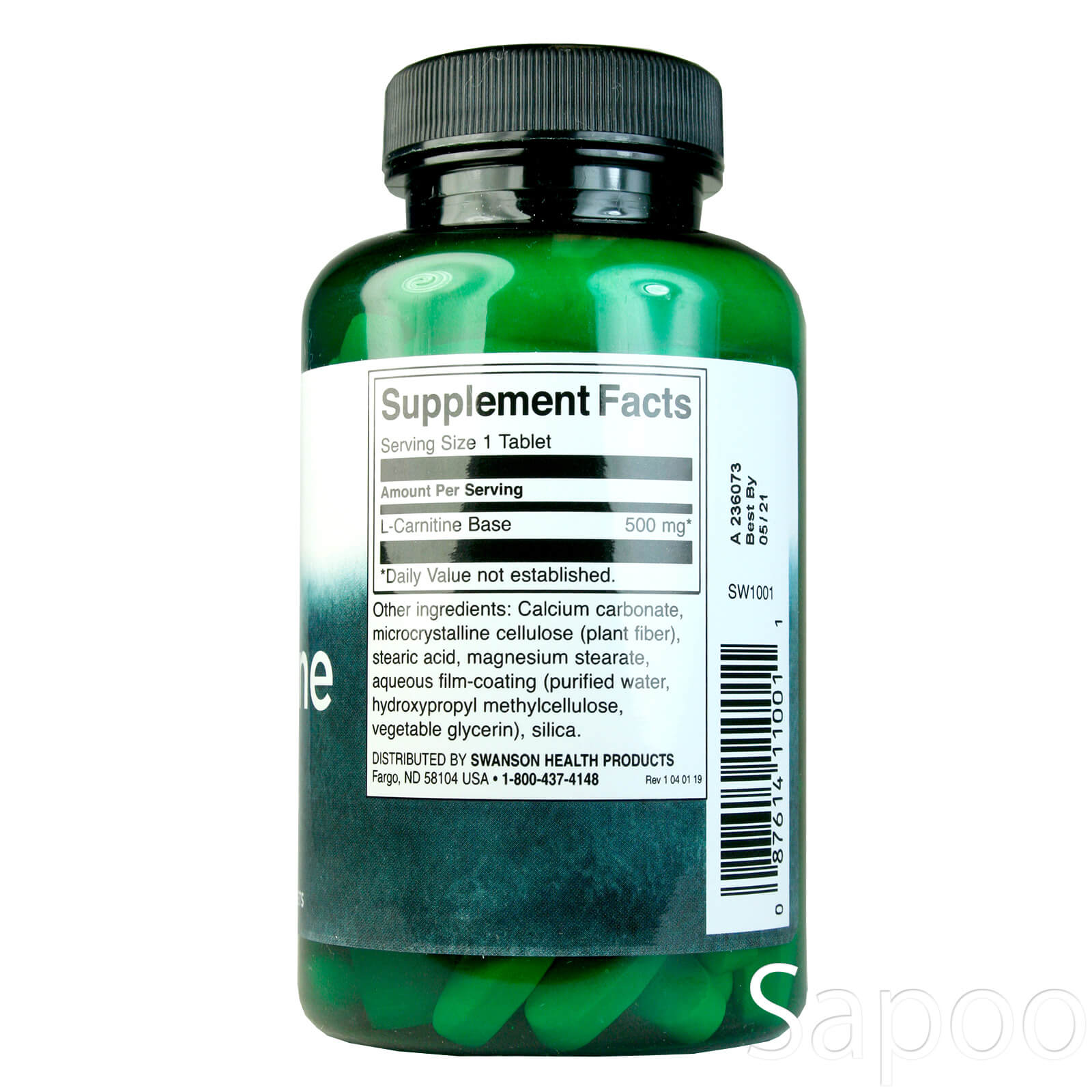 Lカルニチン 500mg 100粒