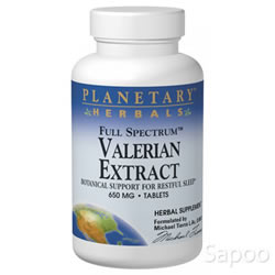 バレリアンエキス 650mg フルスペクトラム 60粒