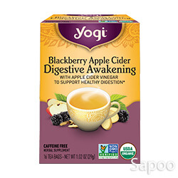 ブラックベリーアップルサイダー・ダイジェスティブアウェイクニング(YOGI TEA) 16ティーバッグ