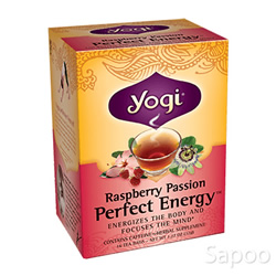 ラズベリーパッション・パーフェクトエナジーティー(YOGI TEA) 16ティーバッグ