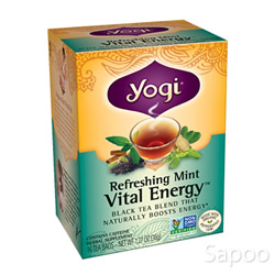 リフレッシングミント・バイタルエナジーティー(YOGI TEA) 16ティーバッグ