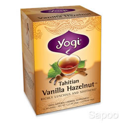 タヒチアンへーゼルナッツティー(YOGI TEA) 16ティーバッグ