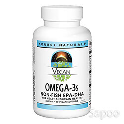 ビーガン オメガ3 EPA-DHA 300mg 60ソフトジェルベジカプセル