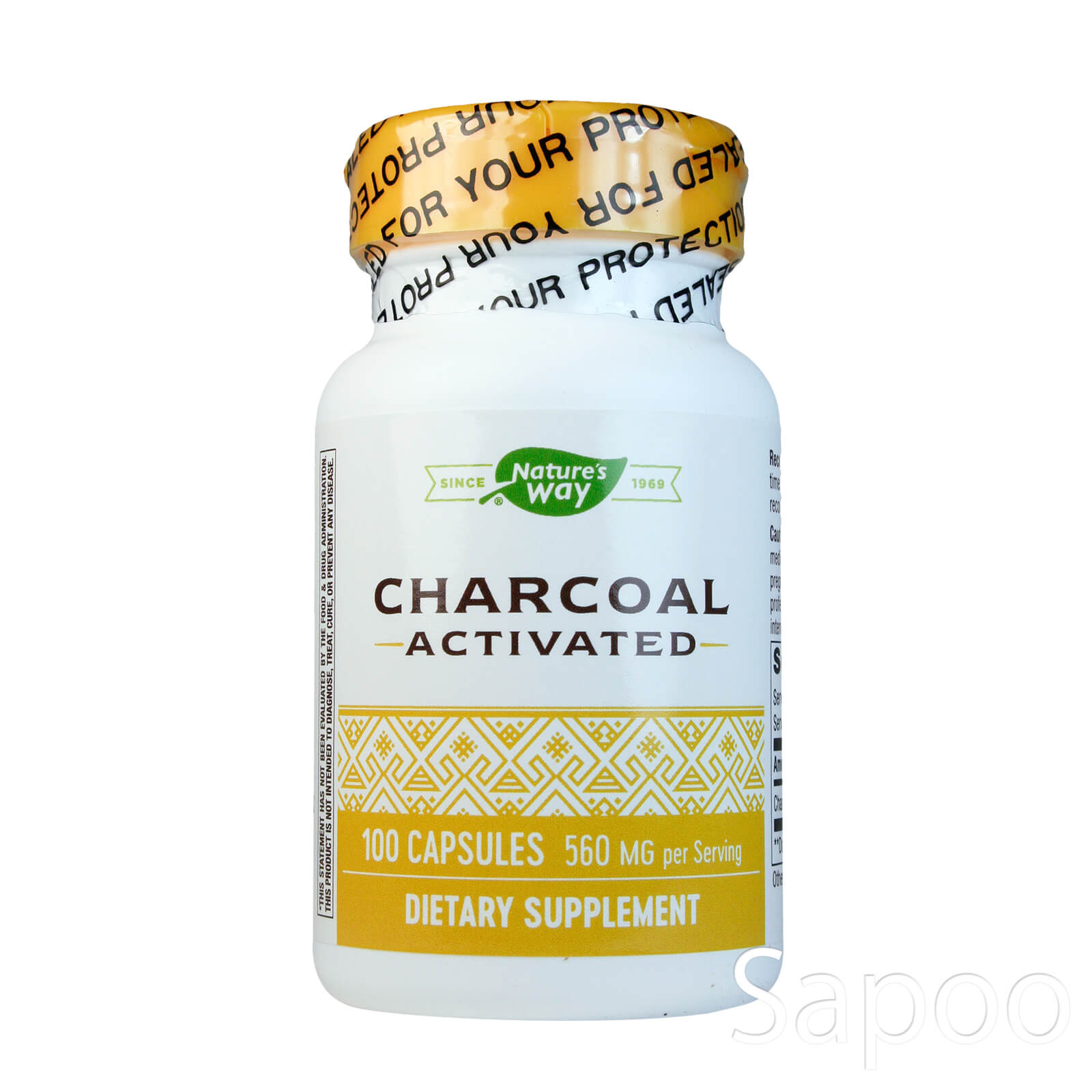 活性炭(チャコール) 280mg 100カプセル