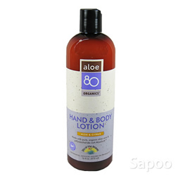 アロエ80・オーガニックハンド&ボディーローション(シトラス) 473ml