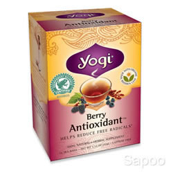 ベリーアンチオキシダンドティー(YOGI TEA) 16ティーバッグ
