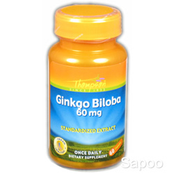 ギンコビローバ(イチョウ葉) 60mg 60カプセル