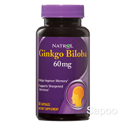 ギンコビローバ(イチョウ葉) 60mg 60カプセル