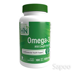 オメガ3フィッシュオイル1000mg 100ソフトジェルカプセル