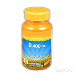 ビタミンD 400IU(フィッシュレバーオイル) 30ソフトジェルカプセル