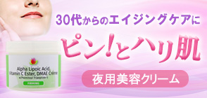 アルファリポ酸 ビタミンCエスターDMAEクリーム 55g