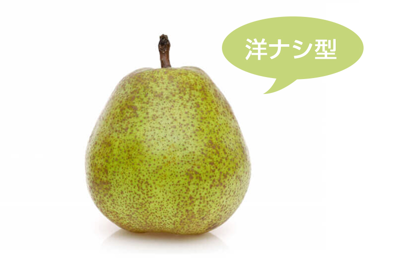 洋ナシ体型