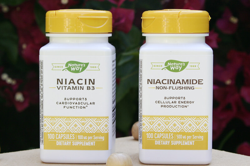 ナイアシンとナイアシンアミドのサプリメント