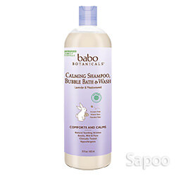 カーミングシャンプー バブルバス&ウォッシュ ラベンダー&メドウスイート 450ml