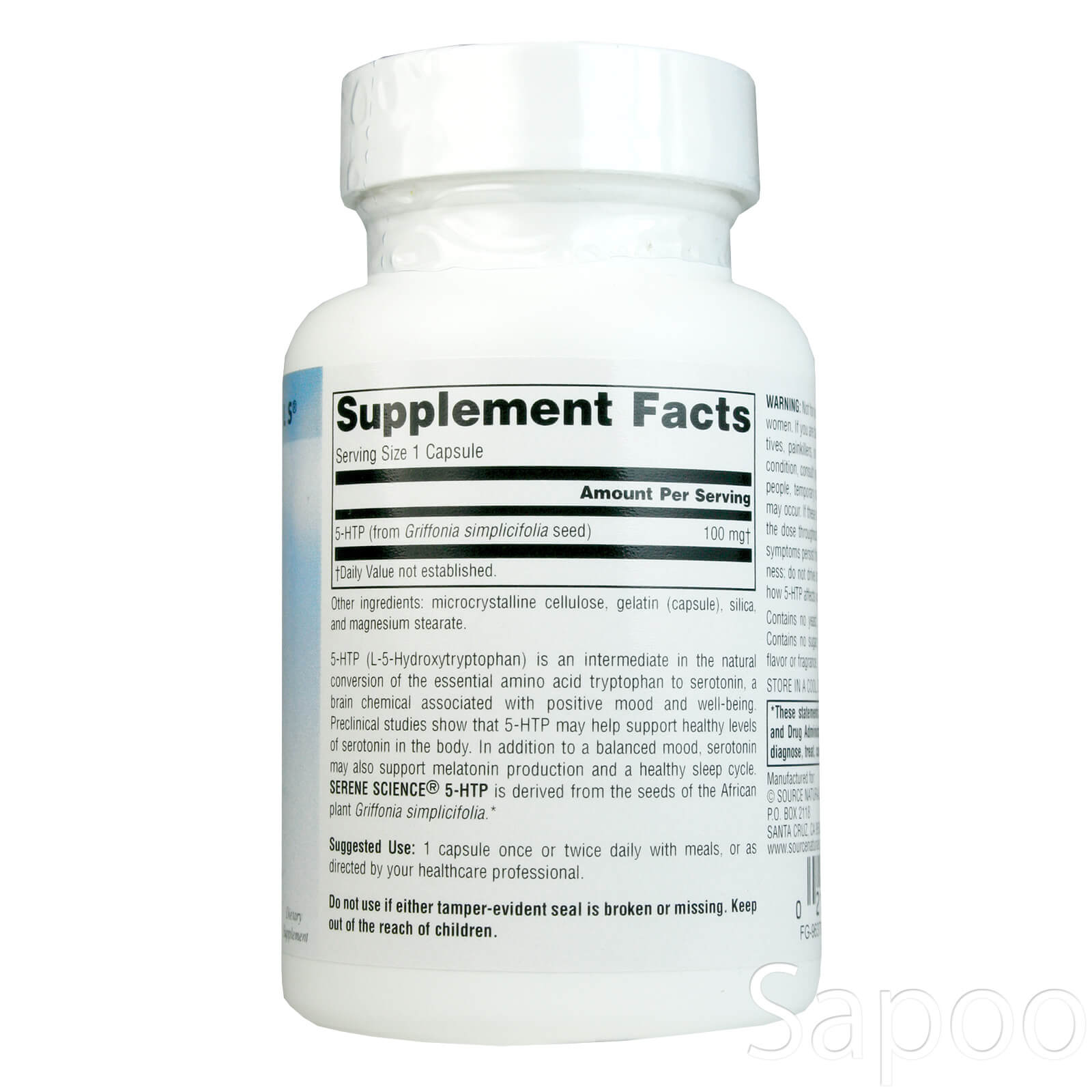 5-HTP 100mg 60カプセル