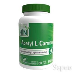 アセチルLカルニチン 500mg 60ベジカプセル