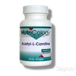 アセチルLカルニチン 250mg 60カプセル