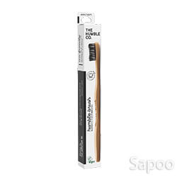 アダルトバンブートゥースブラシ ブラック(ソフト) 1本