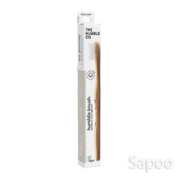 アダルトバンブートゥースブラシ ホワイト(ソフト) 1本