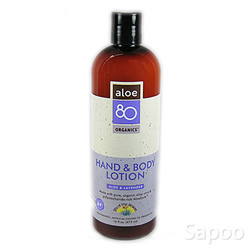 アロエ80・オーガニックハンド&ボディーローション(ラベンダー) 473ml