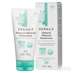 ナチュラルミネラルサンスクリーン ブロードスペクトラム SPF30(顔用) 56g