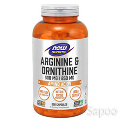 Lアルギニン500mg & Lオルニチン250mg 250カプセル