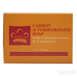 キャロット&ザクロソープ 141g