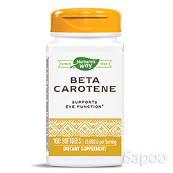 ベータカロチン 25000IU 100ソフトジェルカプセル