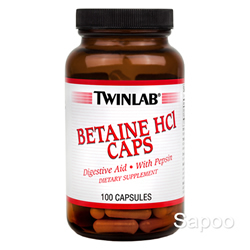 塩酸ベタイン 648mg 100カプセル