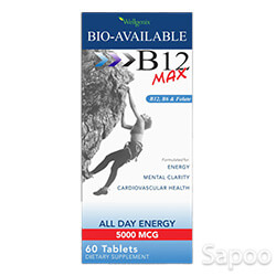 バイオアベイラブル B12 マックス 5000mcg 60粒