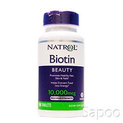 ビオチン 10000mcg 100粒