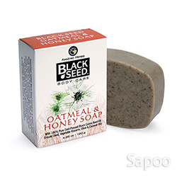 ブラックシード オートミール&ハニーソープ 120g