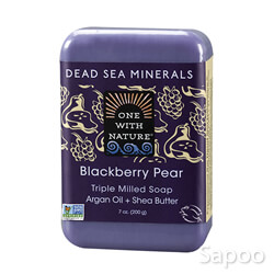 ブラックベリーペア 死海ミネラル ソープ 200g