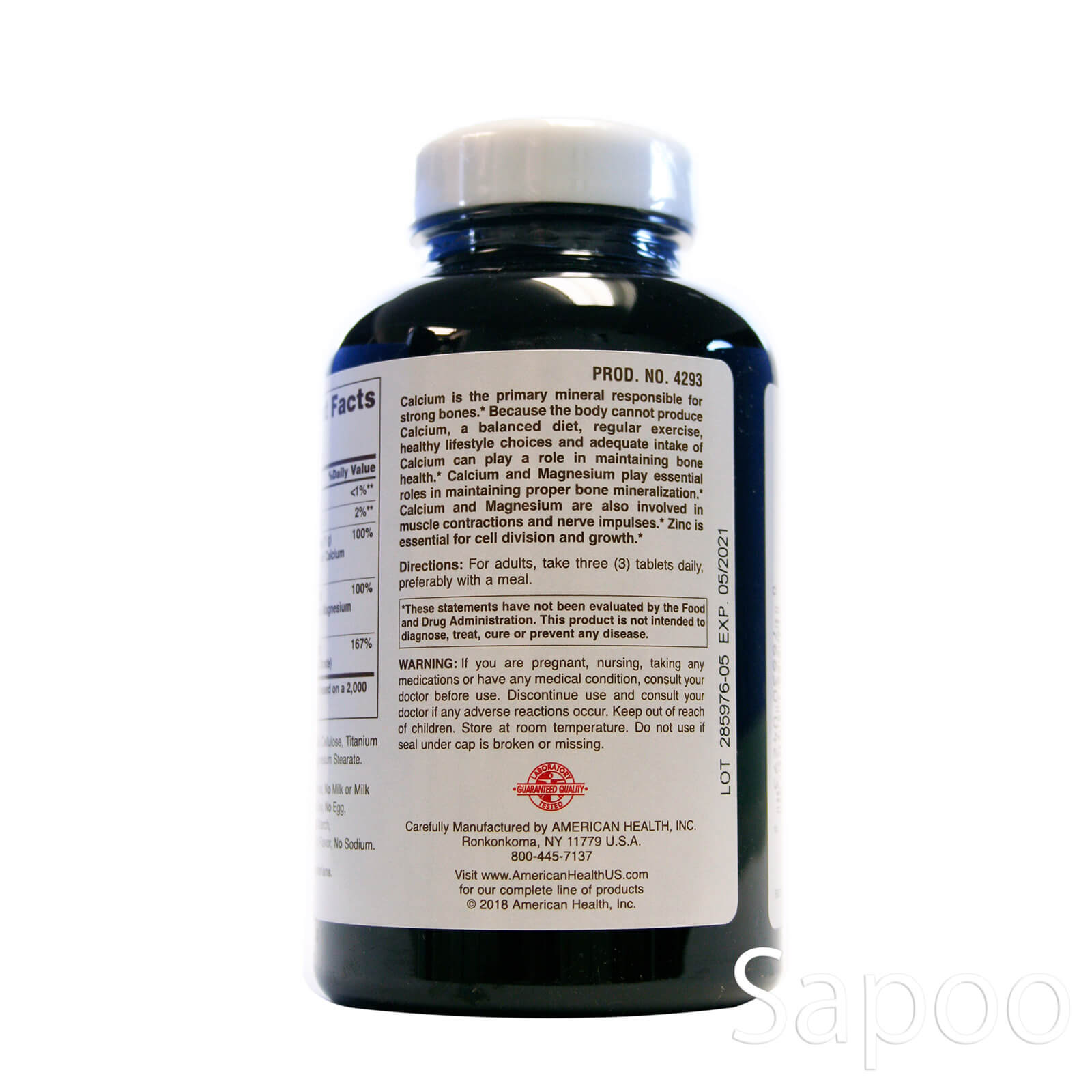 キレート・カルシウム・マグネシウム・亜鉛 250粒