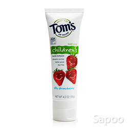 チルドレントゥースペースト ストロベリー味 (フッ素配合) 144g