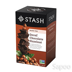 チョコレートヘーゼルナッツデカフェブラックティー 18ティーバッグ