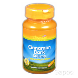 シナモン樹皮 500mg 60ベジカプセル