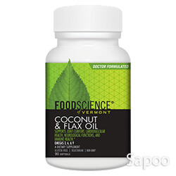 ココナッツ&フラックスオイル 90ソフトジェル