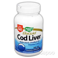 コッドレバーオイル 400mg 100ソフトジェル ※