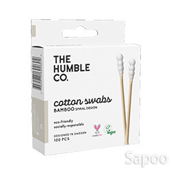 コットンスワブ スパイラルチップ ホワイト 100本