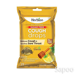 カフドロップ シュガーフリー(ハニーレモン) 25個