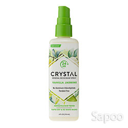 クリスタルボディ デオドラントスプレーバニラジャスミン 118ml