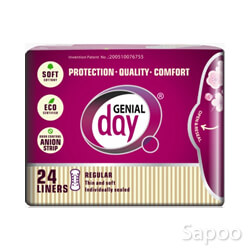 エコ認定オーガニックパンティーライナー 24個