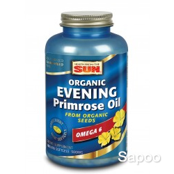 月見草オイル(イブニングプリムローズ)オーガニック 500mg 180ソフトジェルカプセル