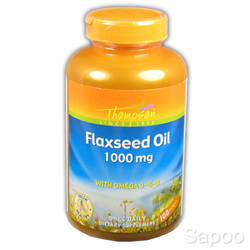亜麻仁油(フラックスシードオイル) 1000mg 100ソフトジェル
