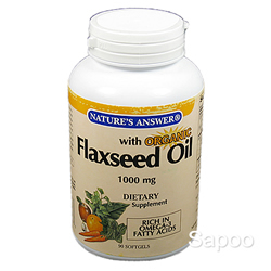 亜麻仁オイル(フラックスシード) 1000mg 90ソフトジェル