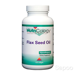 亜麻仁オイル(フラックスシード) 1000mg 100ソフトジェル