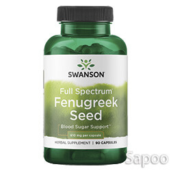 フルスペクトルフェヌグリークシード 610mg 90カプセル